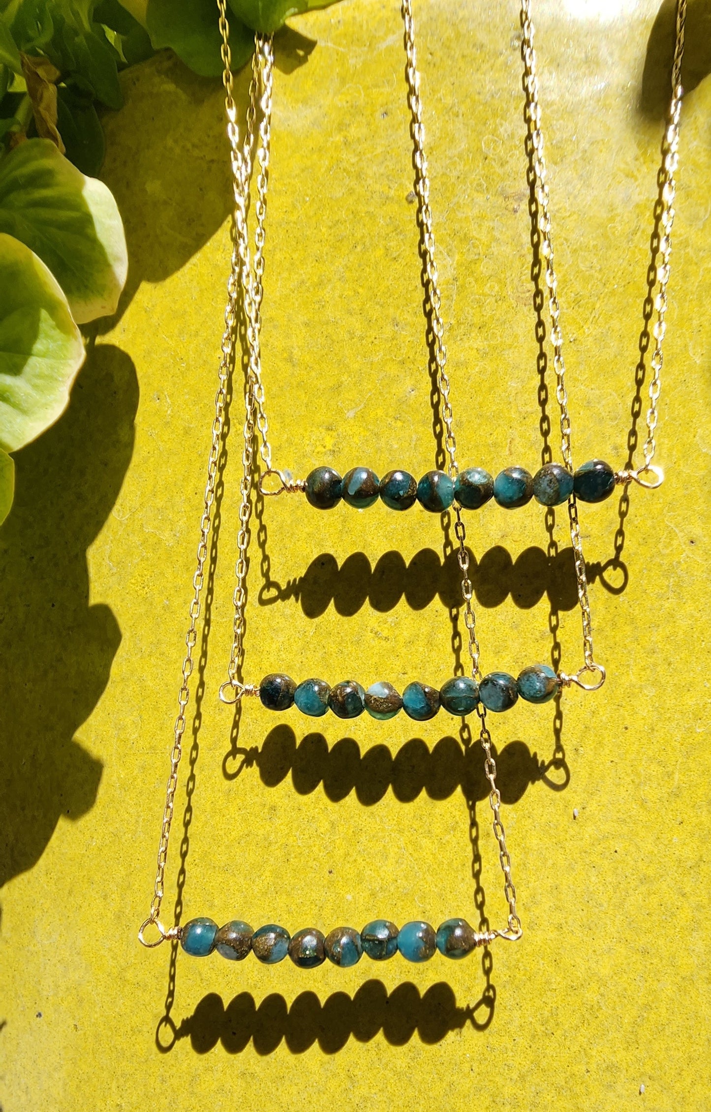 Jasper Bar Necklace