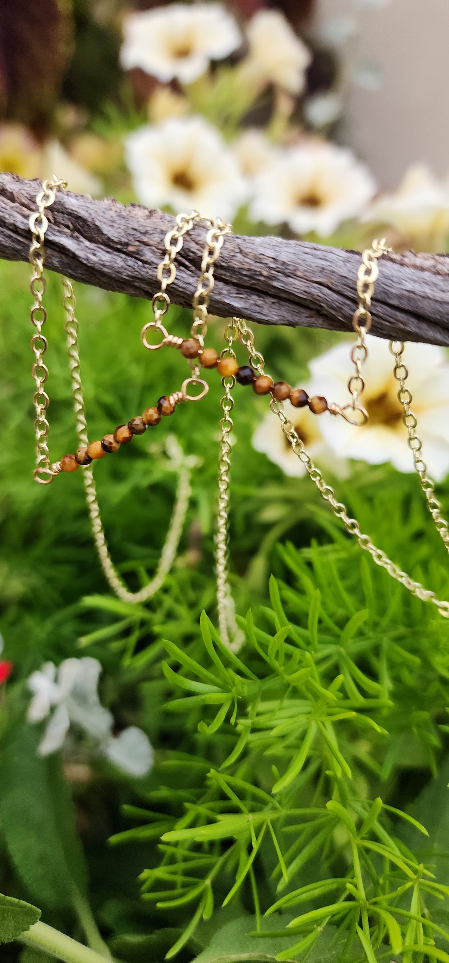 Ultra Mini Gem Bar Necklace